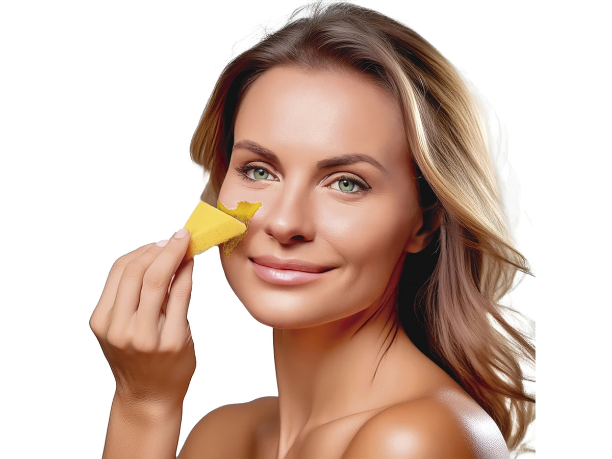 Trucco con spugnetta 9gr giallo