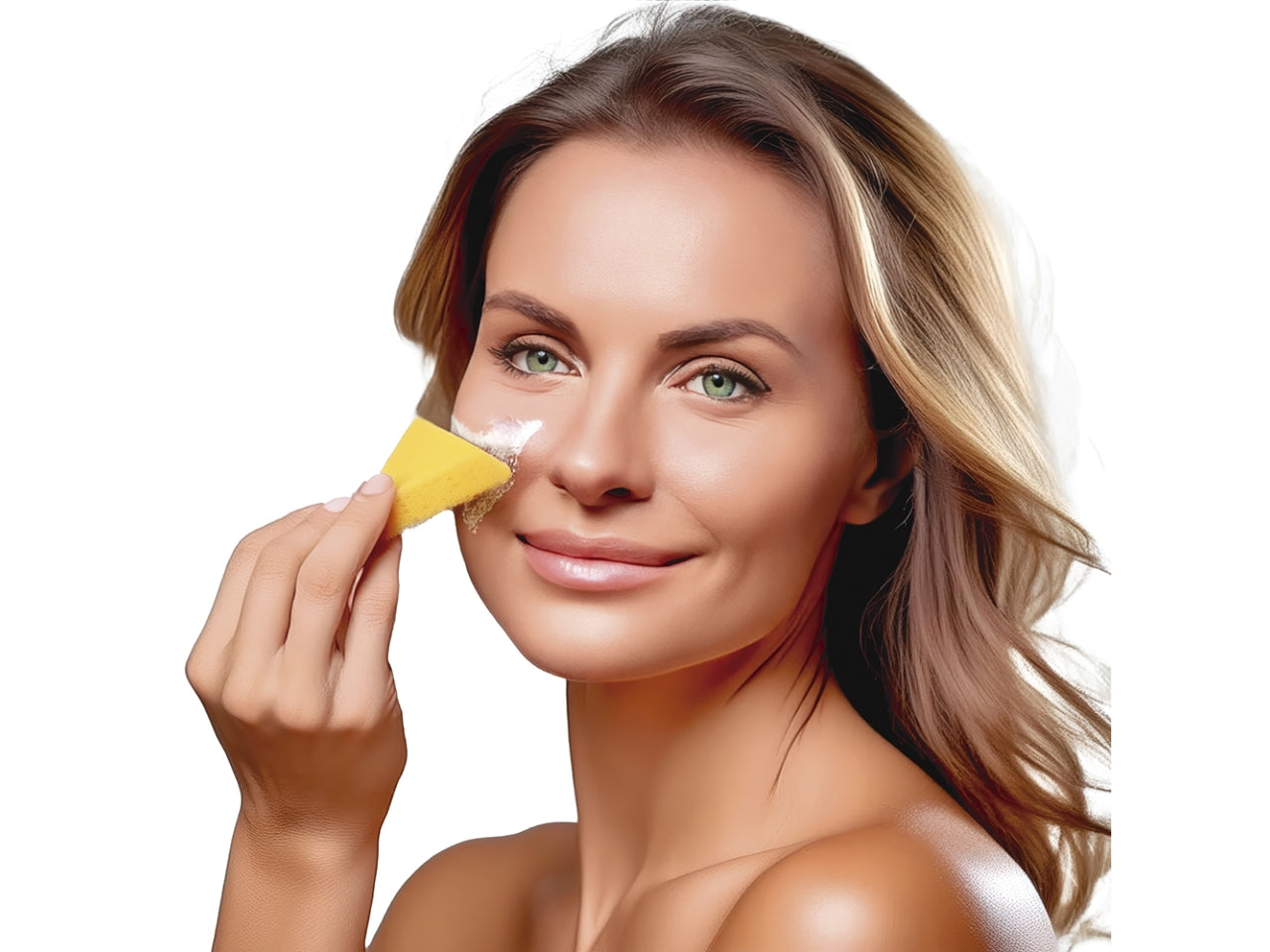 Trucco con spugnetta 9gr bianco
