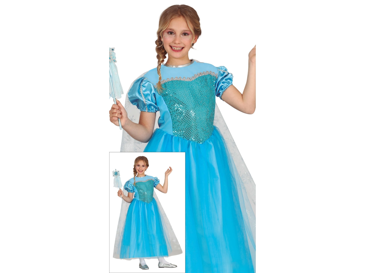 Costume frost princess 10-12 anni