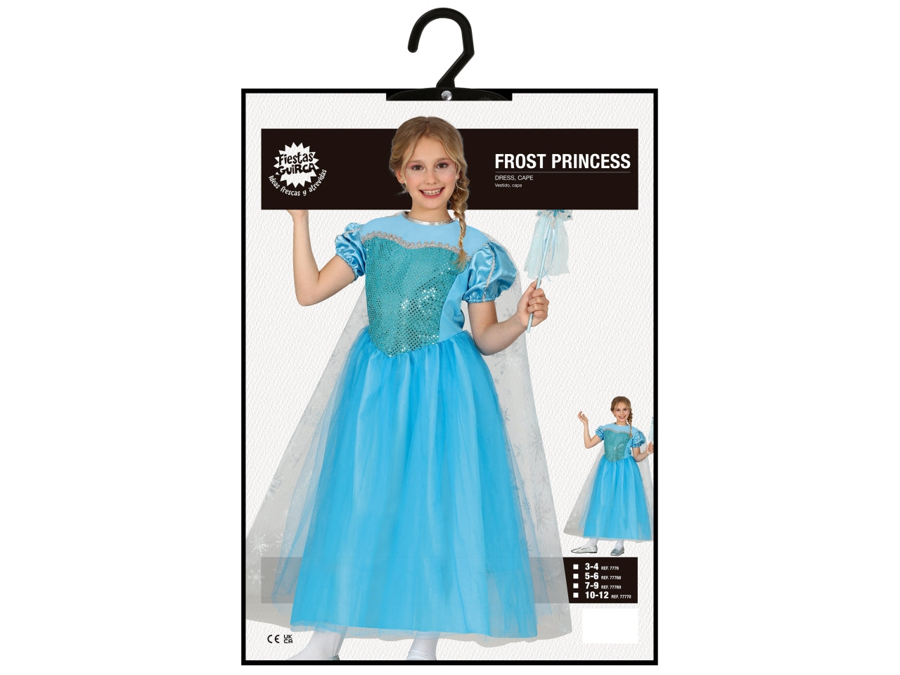 Costume frost princess 10-12 anni