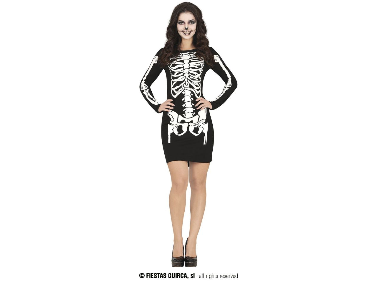 Costume scheletro donna taglia 42-44