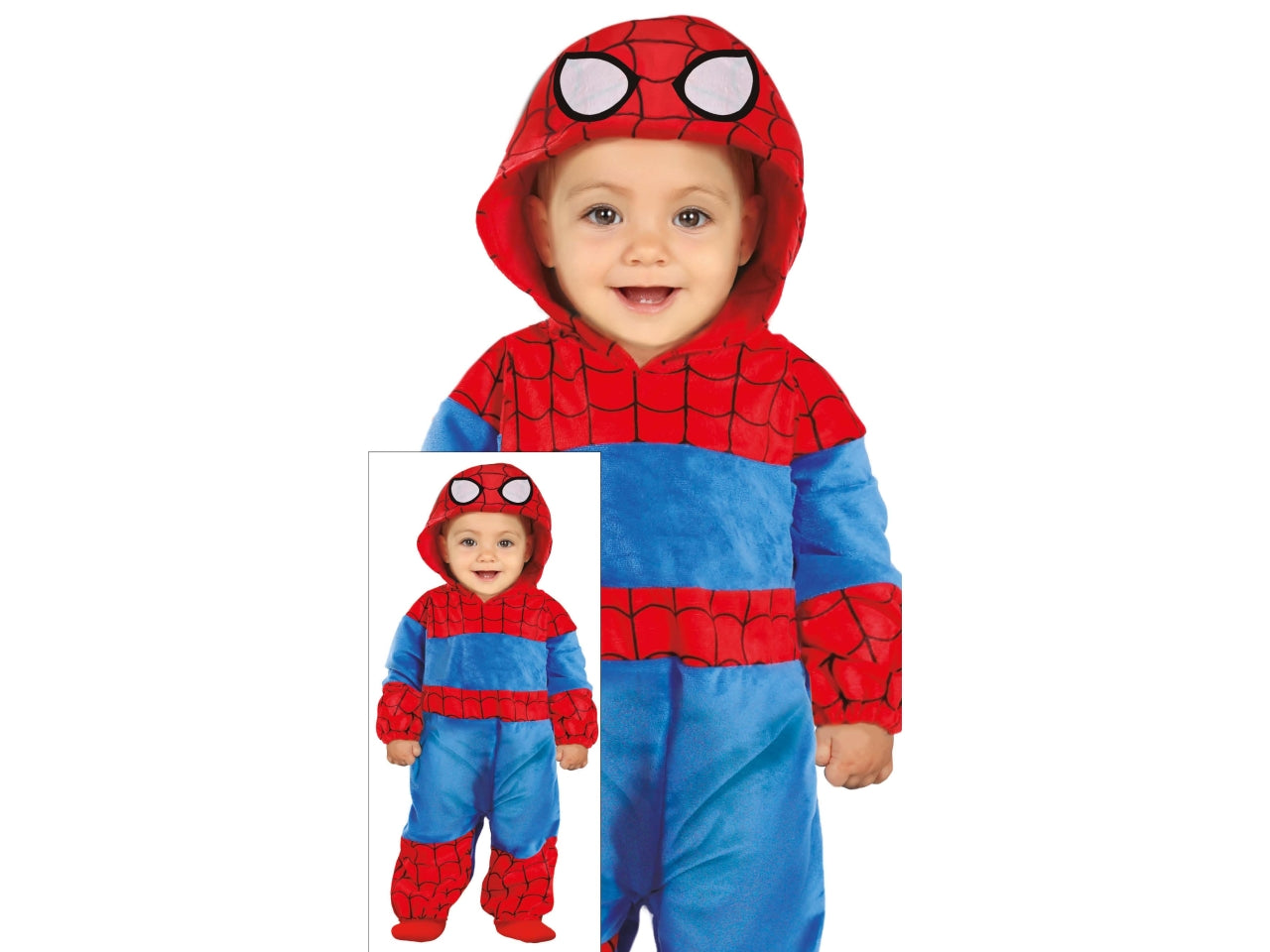 Costume baby super eroe 12-18 mesi