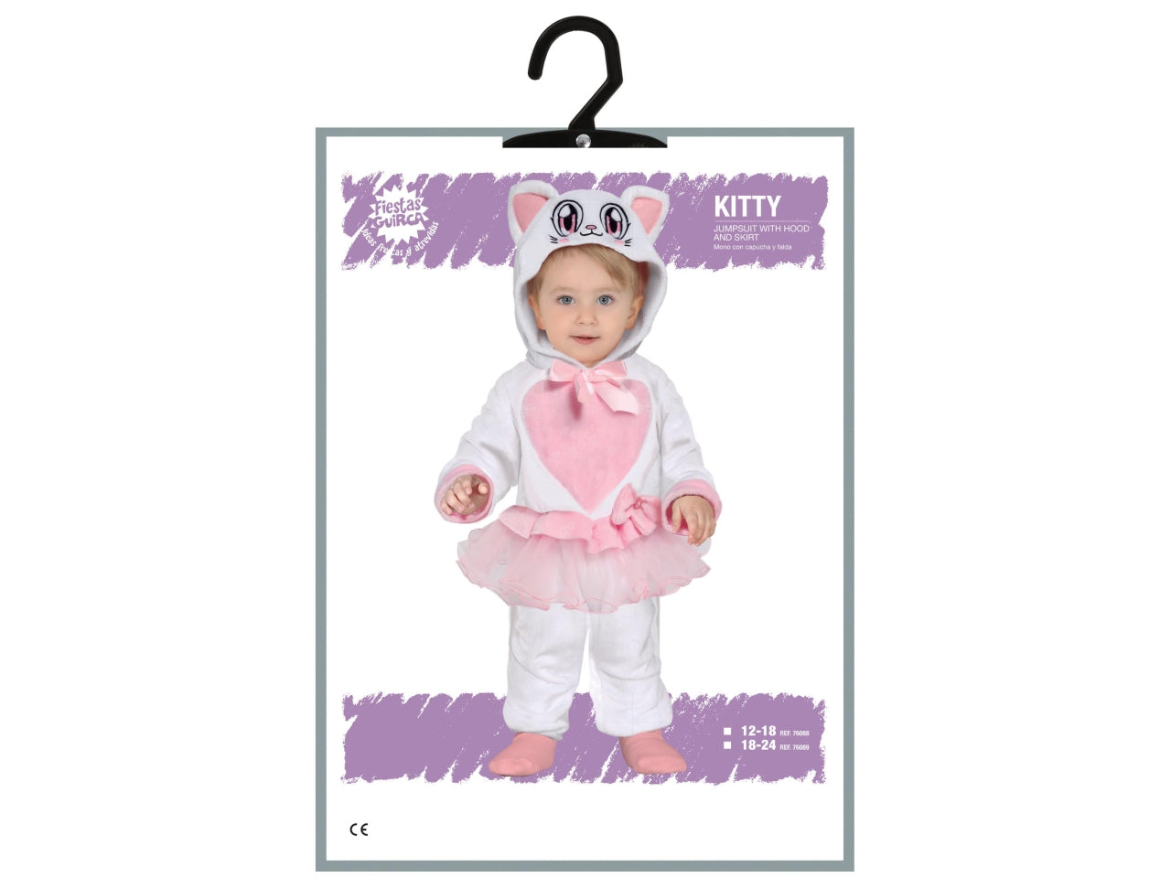 Costume baby gattina 18-24 mesi