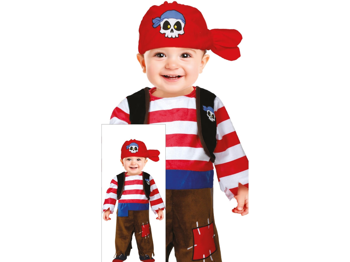 Costume baby pirata 18-24 mesi 76186