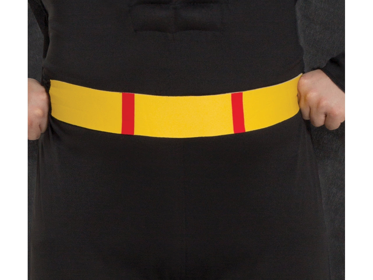 Costume eroe nero ragazzo 14-16 anni
