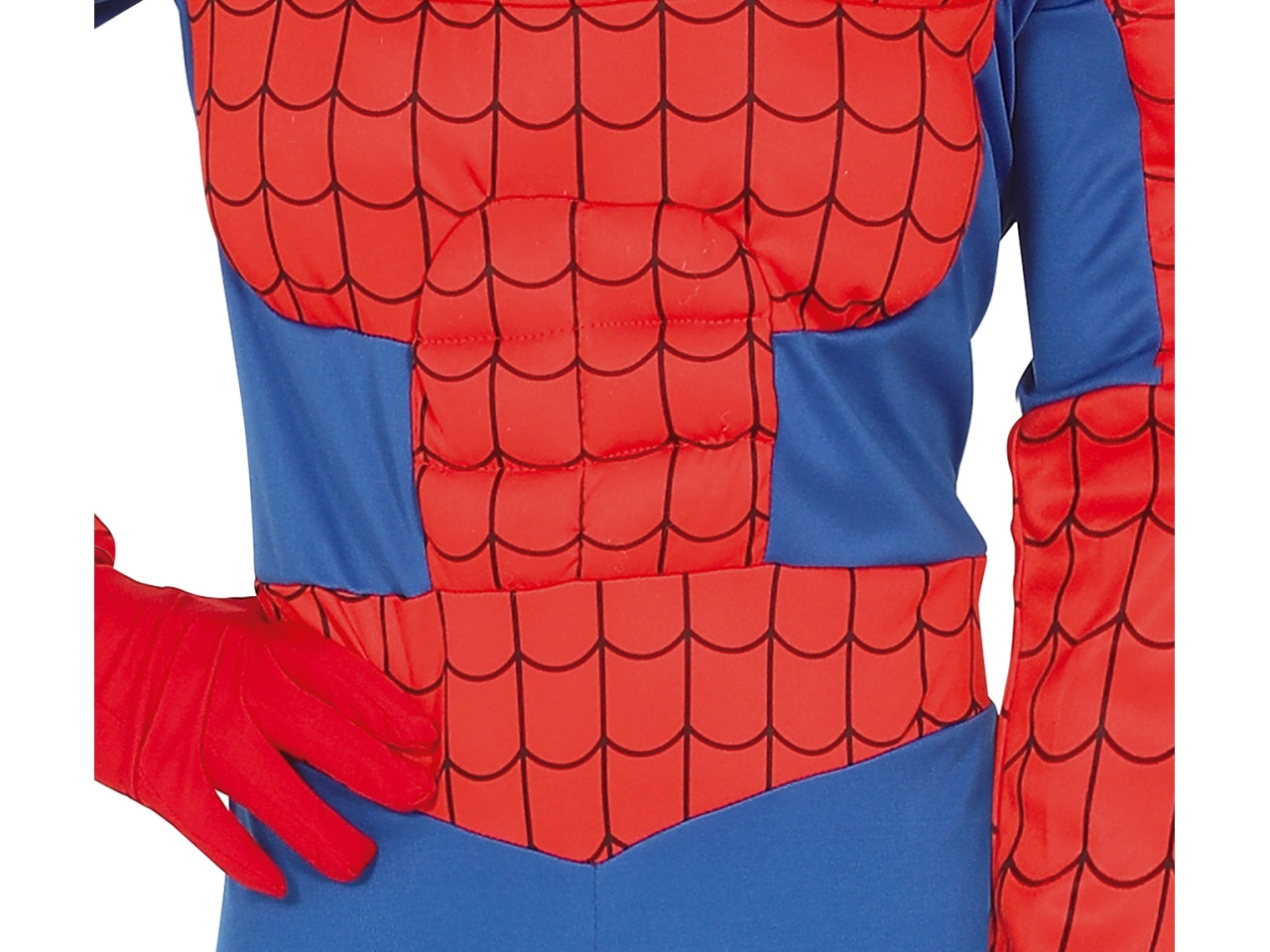 Costume supereroe muscolo ragazzo 14-16 anni