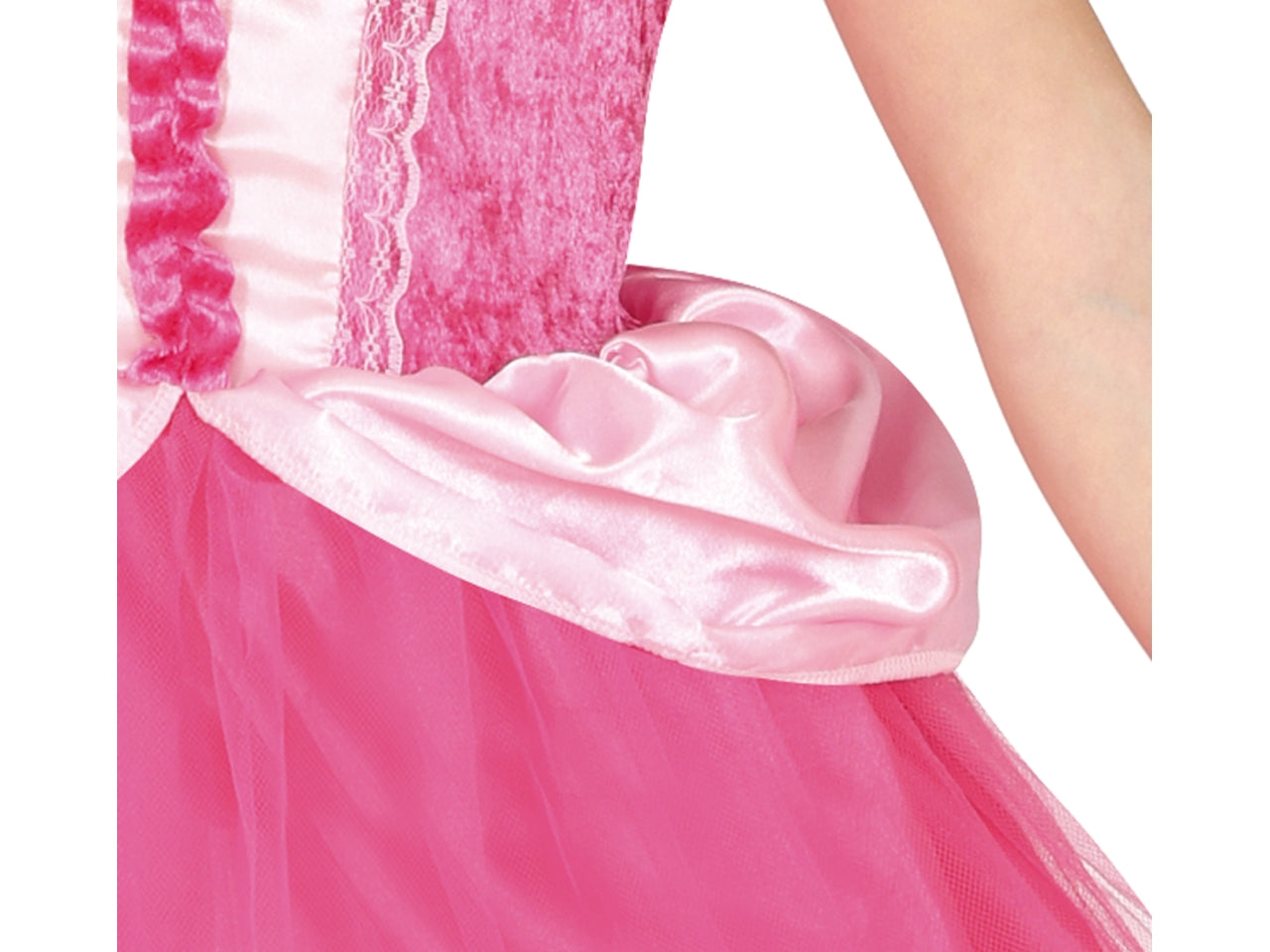 Costume principessa rosa 5-6 anni