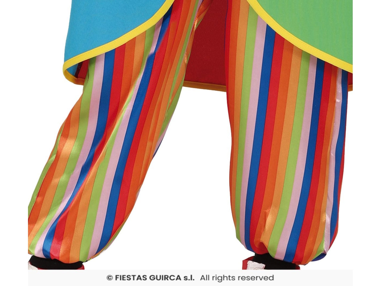 Costume clown flowy 3-4 anni