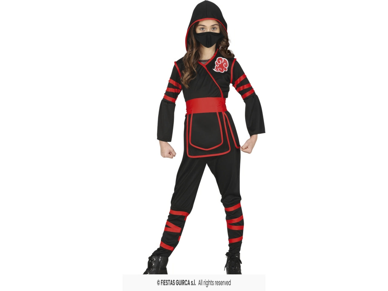 Costume ninja bambino 3-4 anni