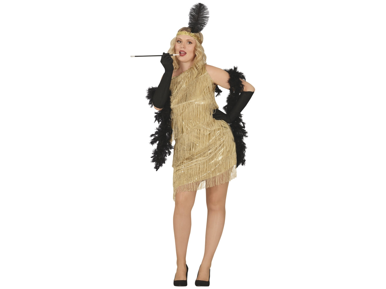 Costume adulto charleston oro taglia 44-46