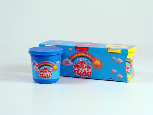 Dido' plastilina 3 pezzi 220gr 390460