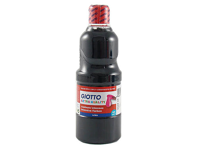 Tempera Giotto nero 500 ml