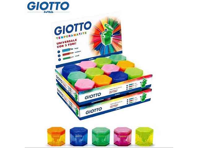 Temperamatite giotto 3 fori 233000