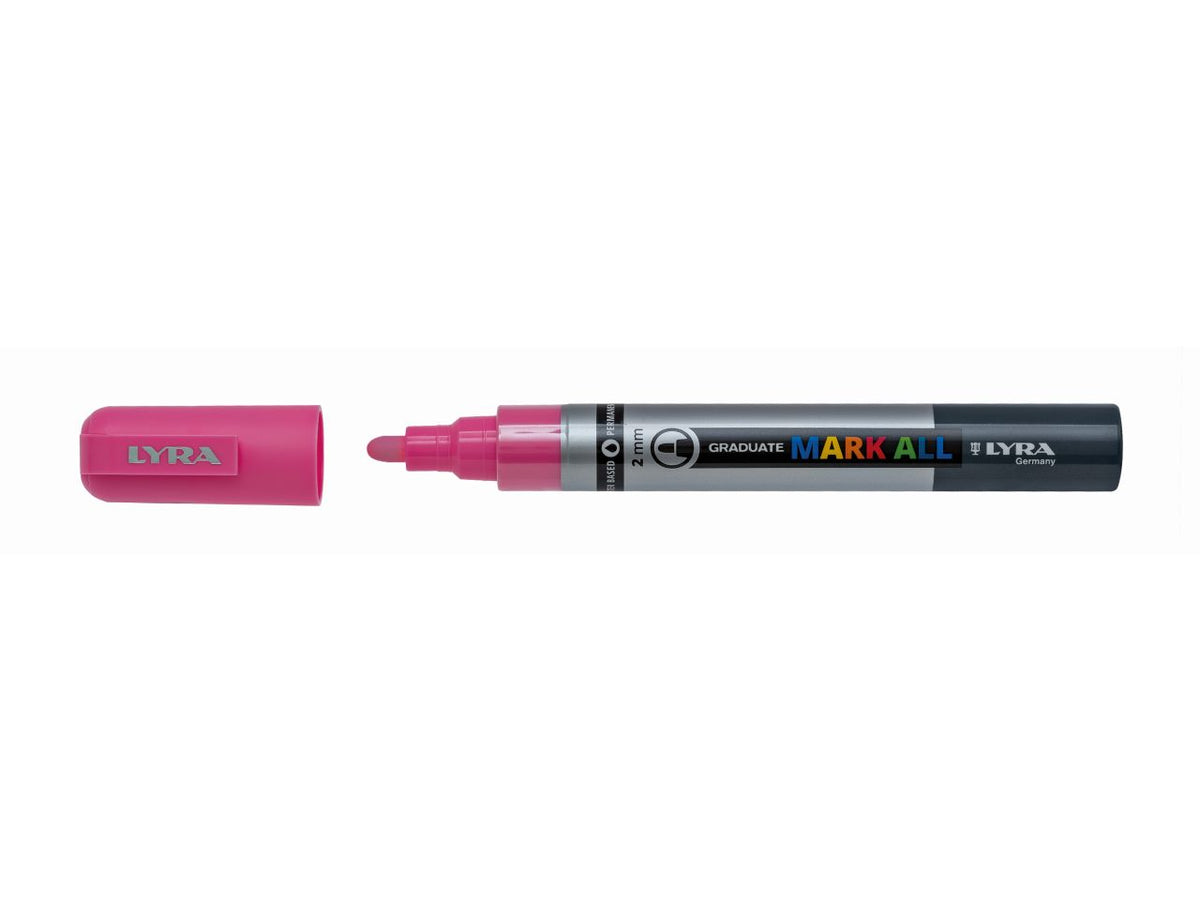 Lyra marcatore all 2mm rosa 6pz