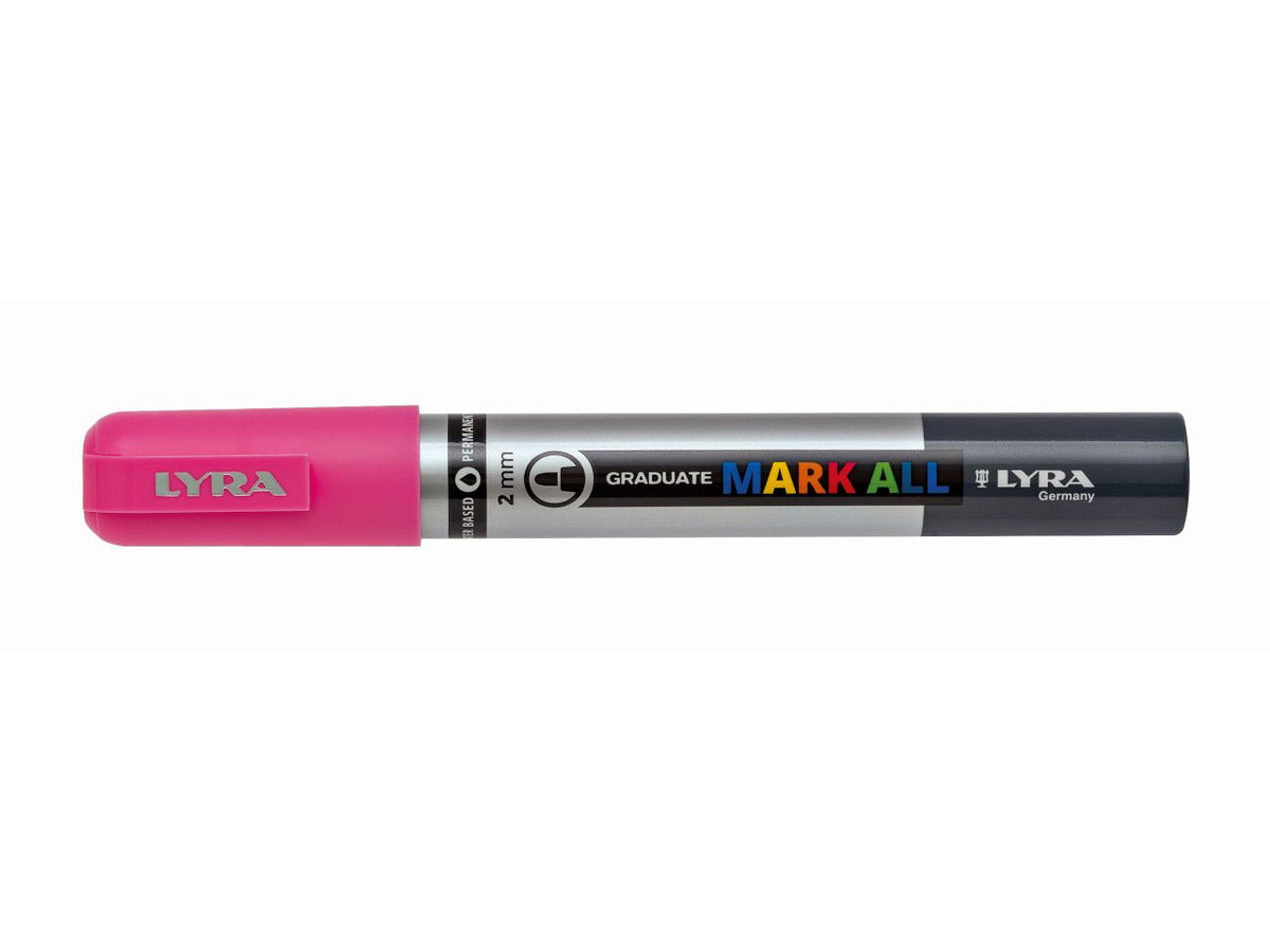 Lyra marcatore all 2mm rosa 6pz