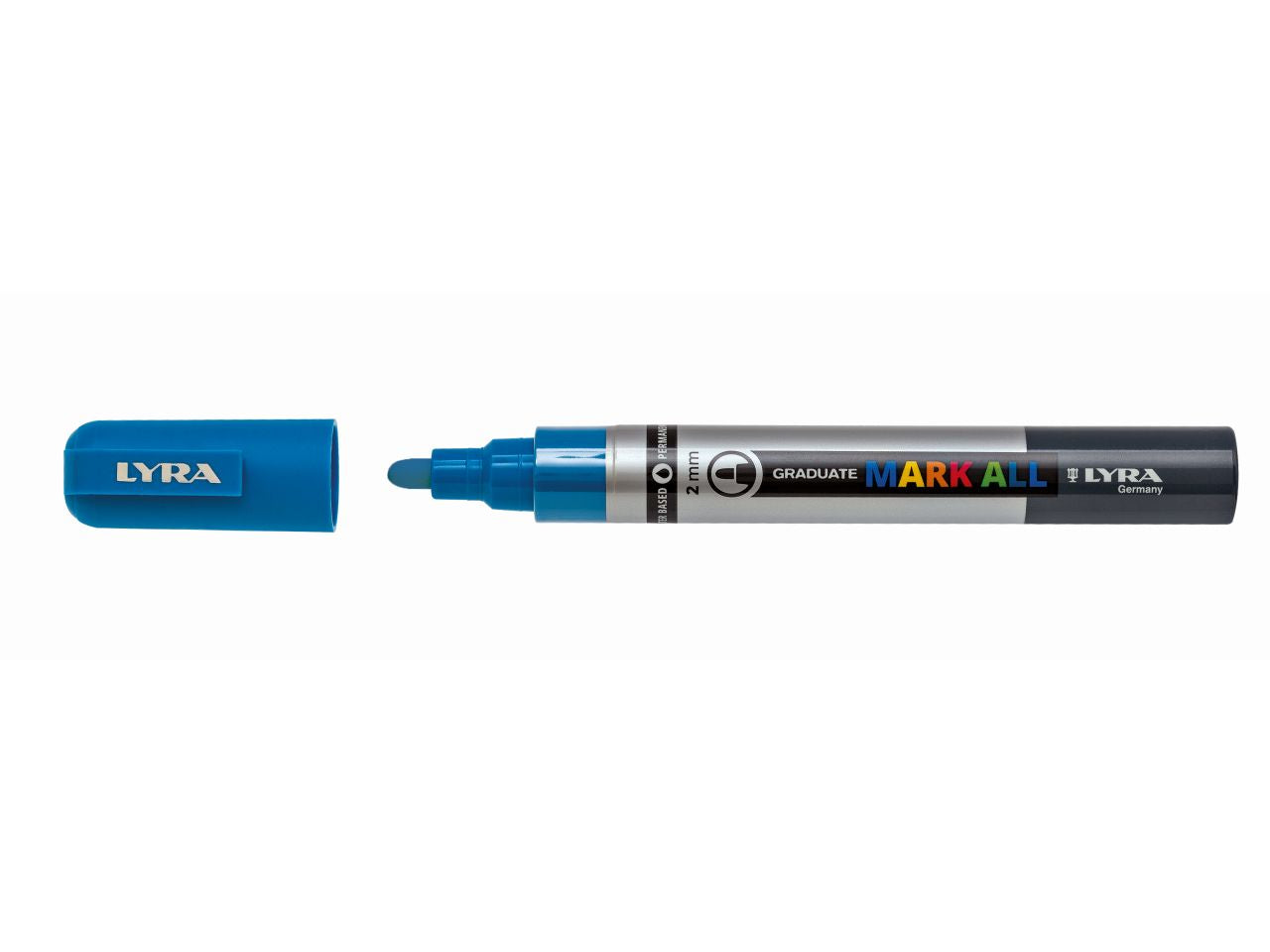 Lyra marcatore all 2mm azzurro 6pz