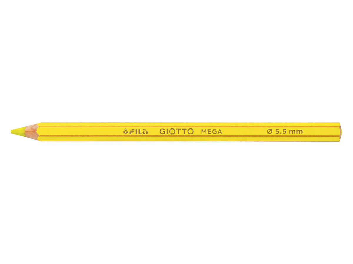 Pastelli giotto mega 6pz fluo 225700