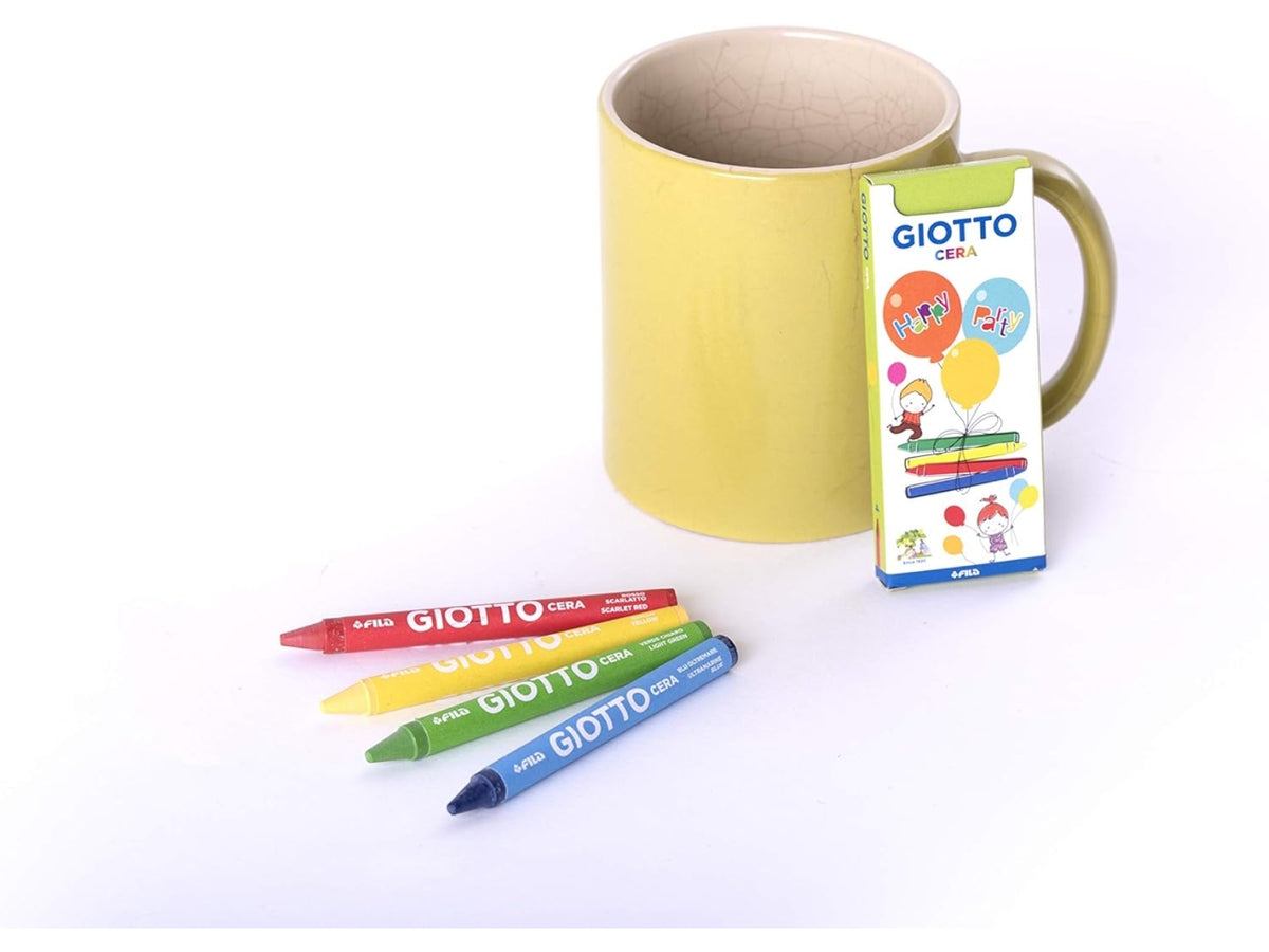 Giotto Party Gift, Set Pastelli a cera per feste di compleanno, 3 +