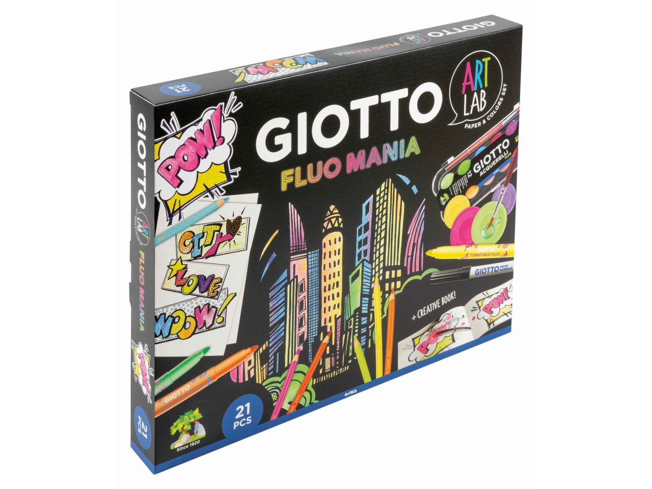 Gioco Creativo Giotto Art Lab Fluo Mania | Fila