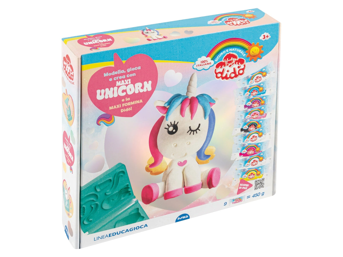 Gioco Creativo Dido' Modella Gioca E Crea Maxi Unicorn | Fila