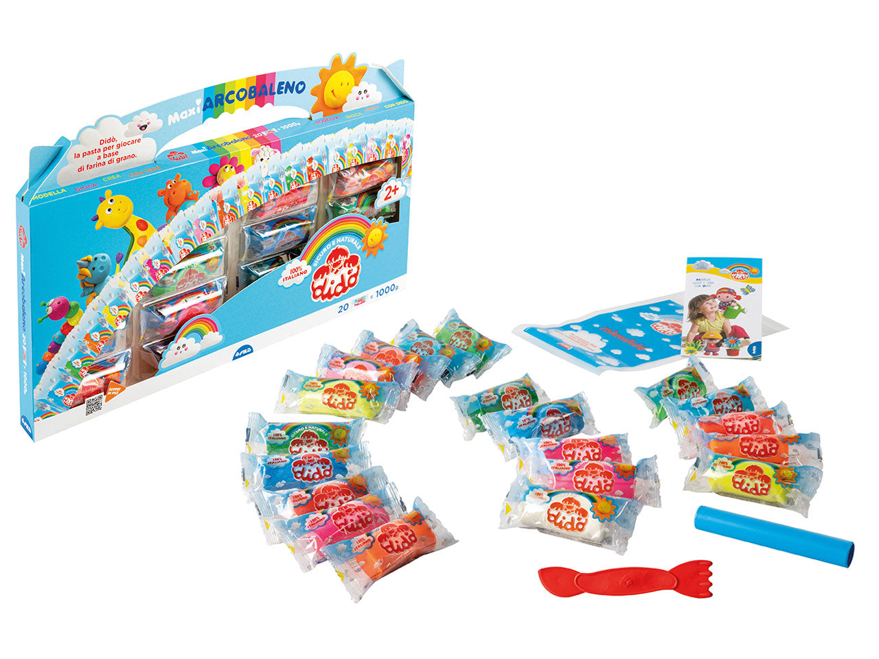Gioco Creativo Dido' Valigetta Maxi Arcobaleno | Fila