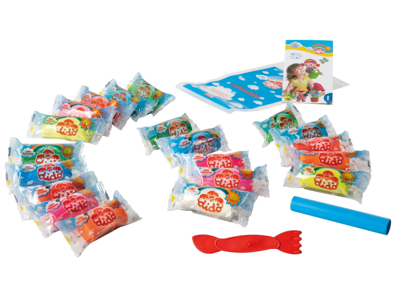 Gioco Creativo Dido' Valigetta Maxi Arcobaleno | Fila