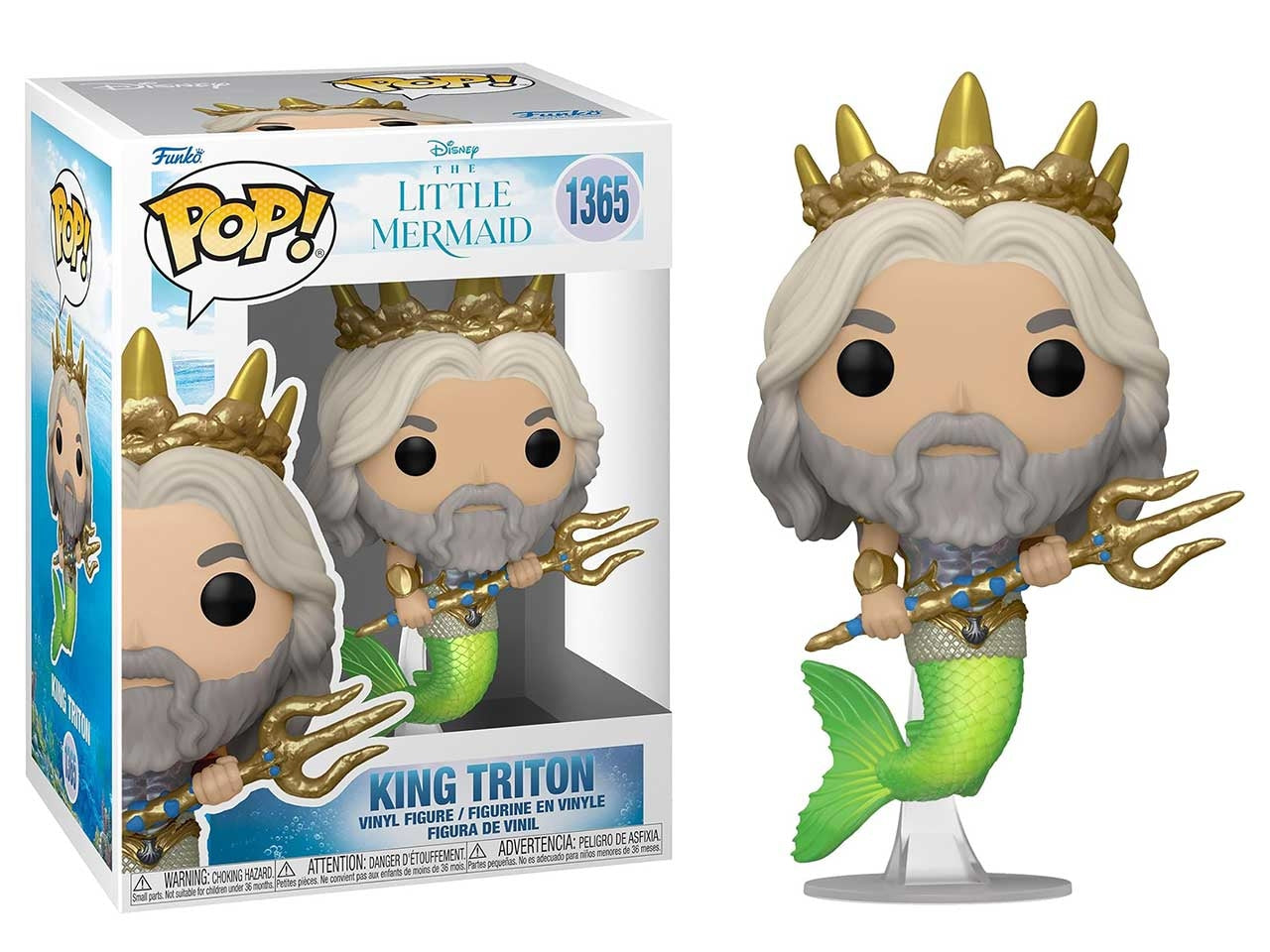 Pop disney: the little mermaid - king triton $