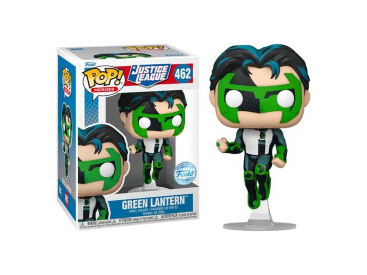 Pop heroes: justice league comic - green lantern $