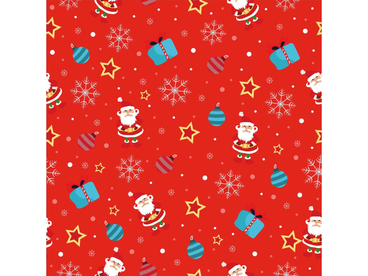 Rotolo carta misura 70cmx2mt assortito fantasia natale