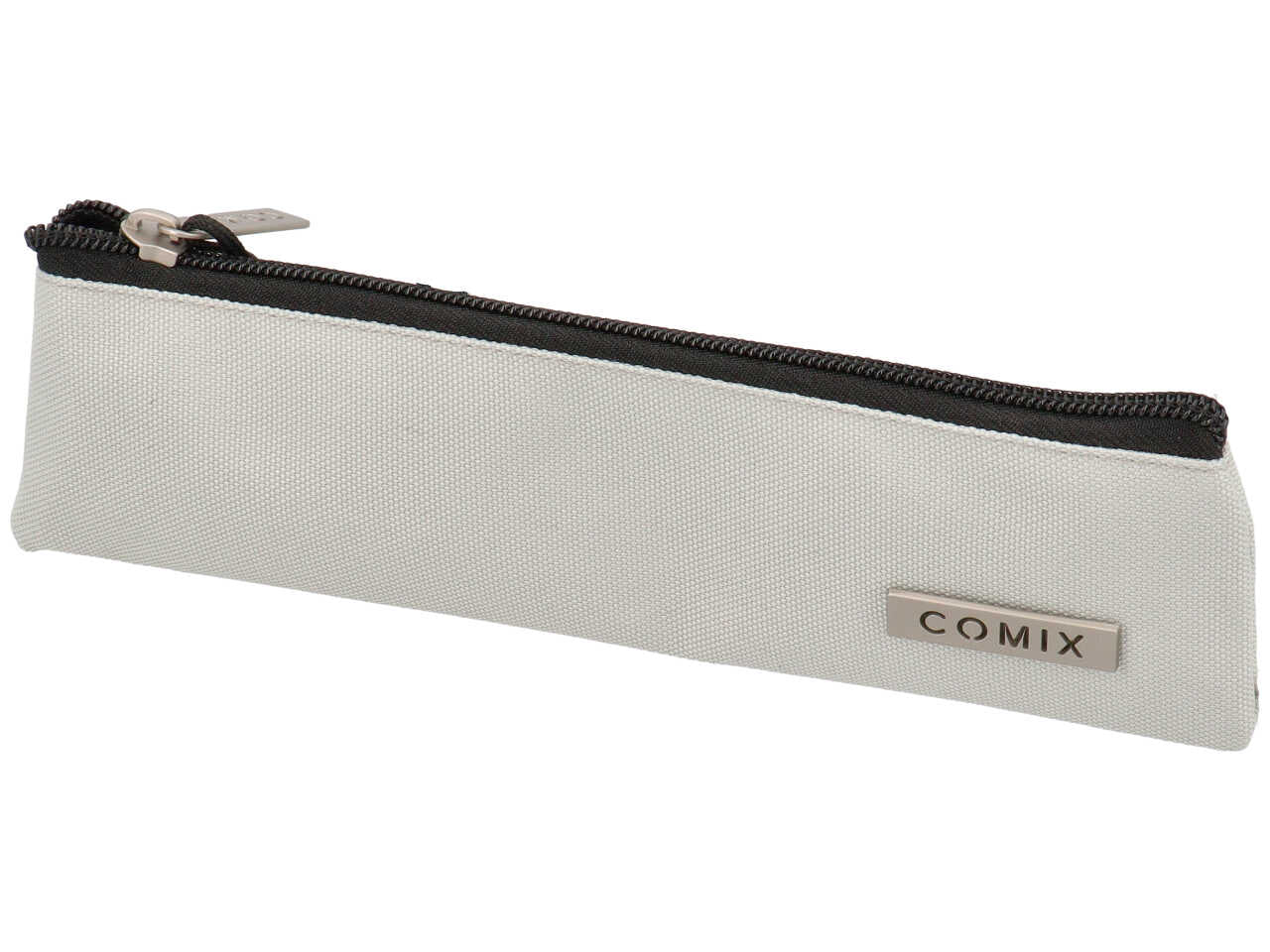 Astuccio a bustina 2 penne monocolore ghiaccio, 22x6 cm - Comix