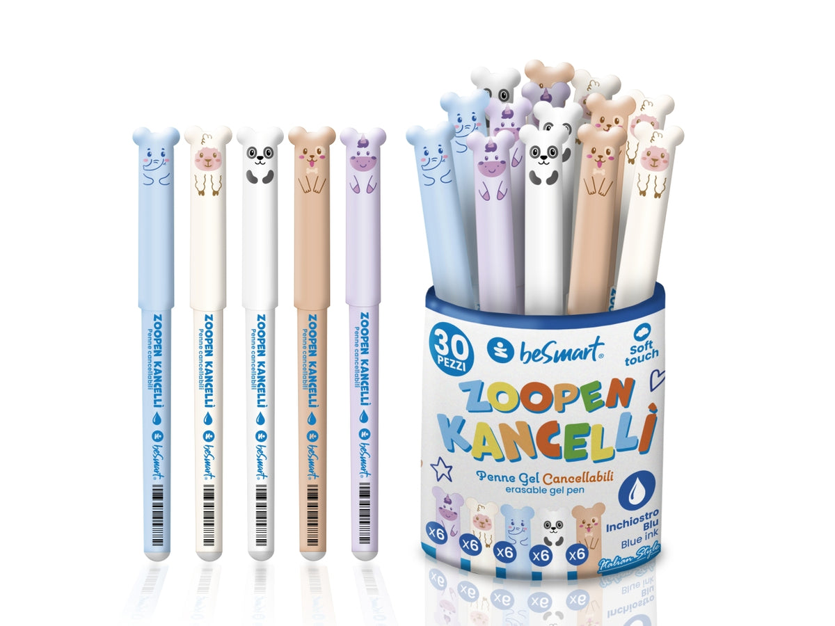 Penna cancellabile Zoopen Kancellì blu