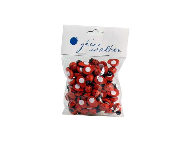 Coccinella mm.18 c/biadesivo(80 pezzi)08072
