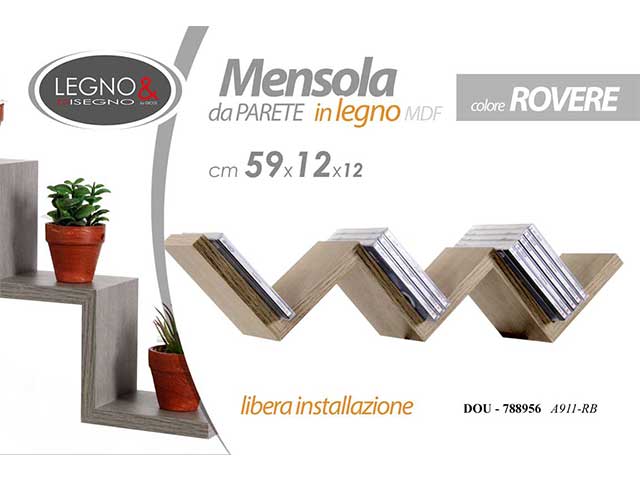 L.rovere mensola 59x11,8 788956