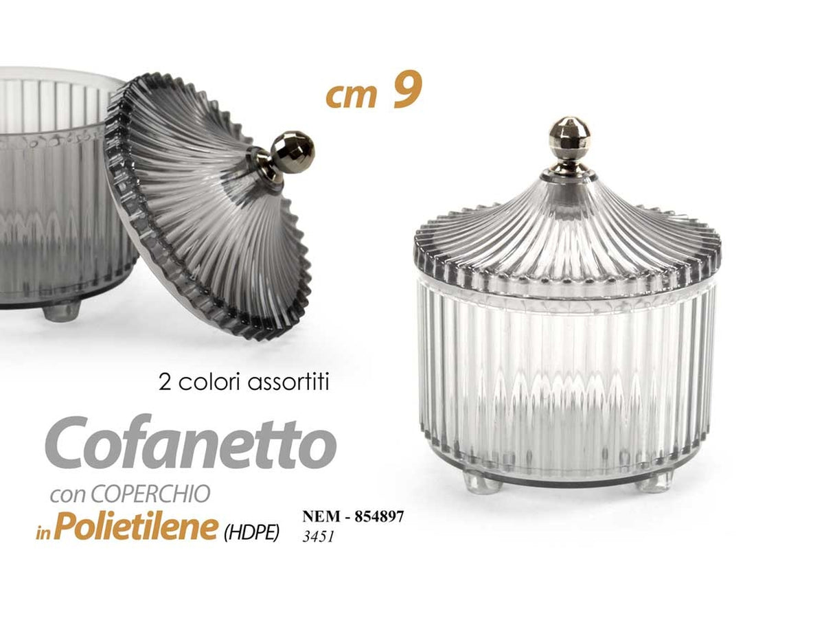 Cofanetto porta oggetti assortiti misura 8,5cm