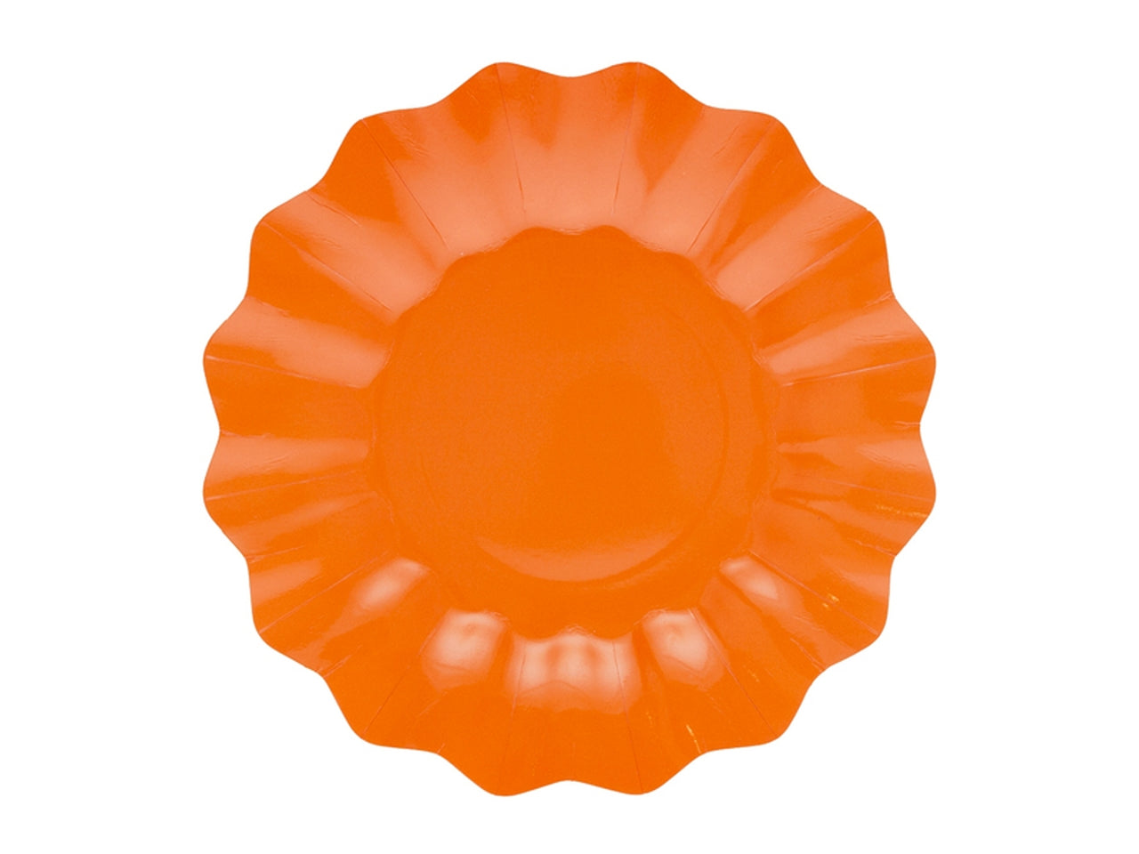 Piatti new shape 27cm decoro papaya - la confezione contiene 8 piatti