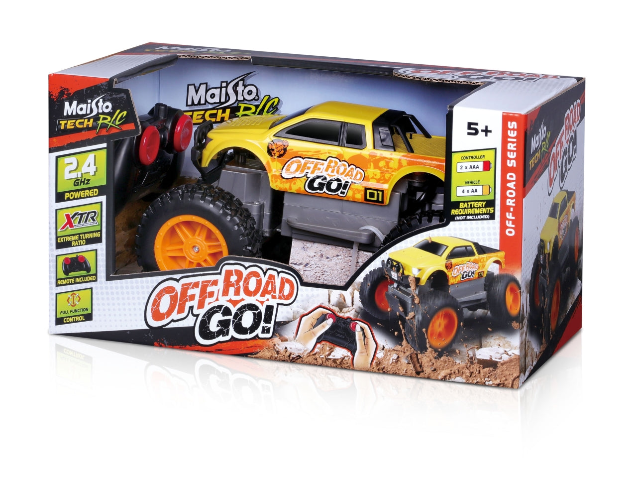 Auto Off road go!radio comando 2.4ghz