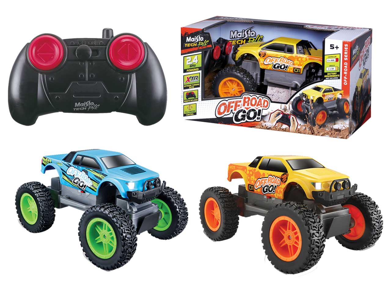 Auto Off road go!radio comando 2.4ghz
