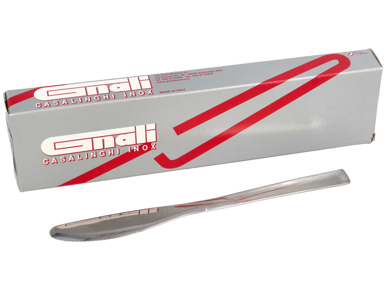 Madia coltello tavola 12 pezzi 18/c k10md