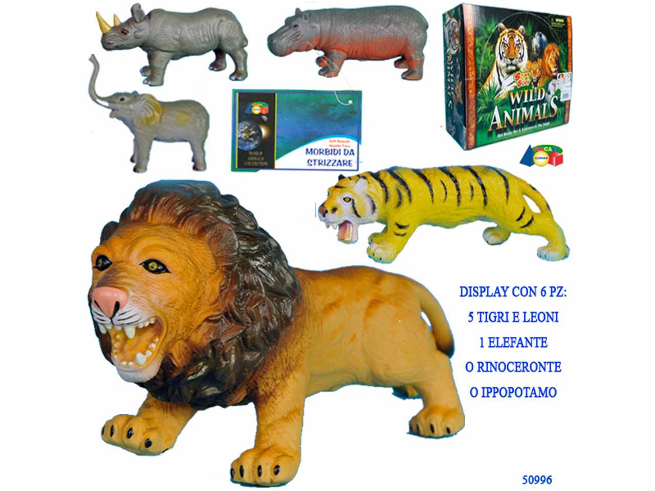 Animale zoo morbido ass.50996