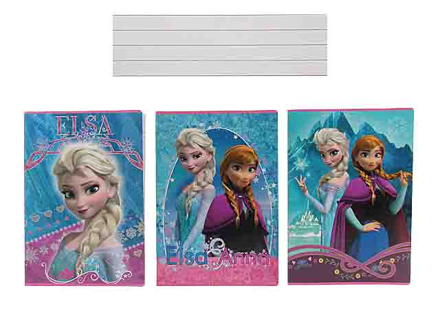 Quaderno maxi frozen rigatura 1r - assortiti $