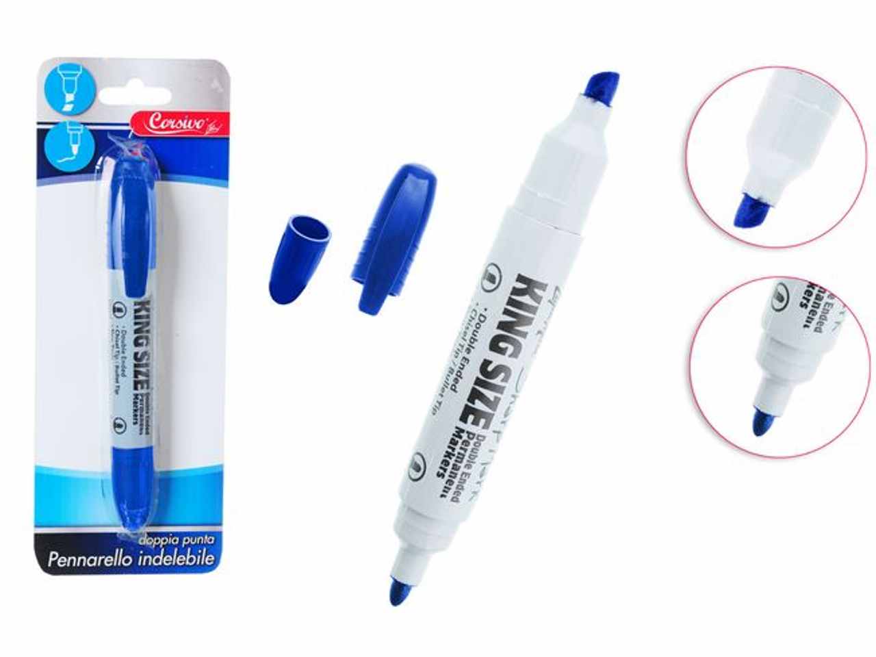 Marker jumbo doppia punta 608324