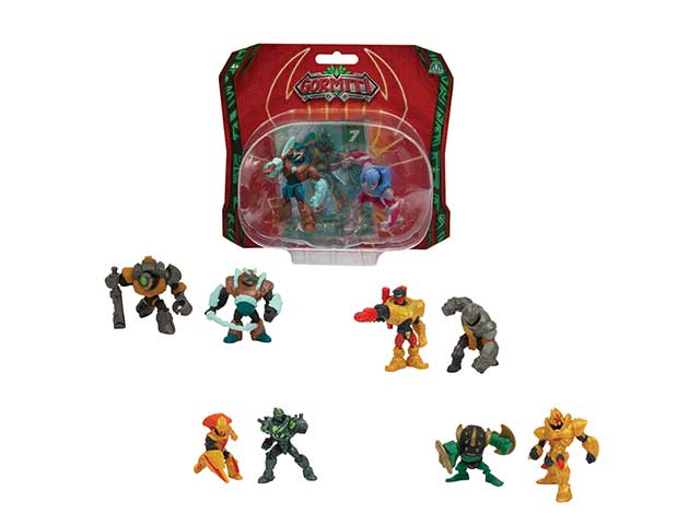 Gormiti s2 minifigures 2 pezzi $
