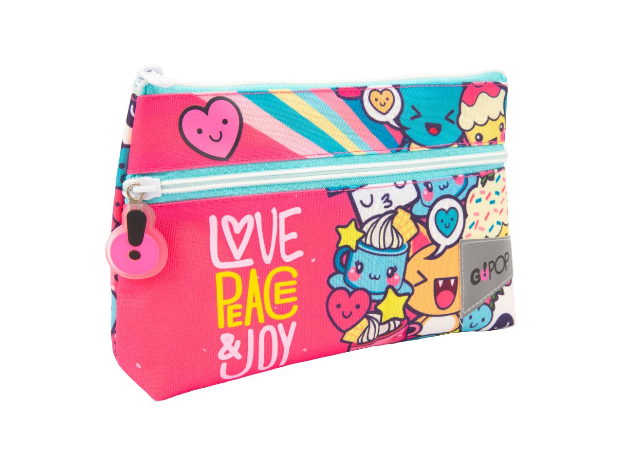 Gopop 23 max bustina con 2 zip love&peace$