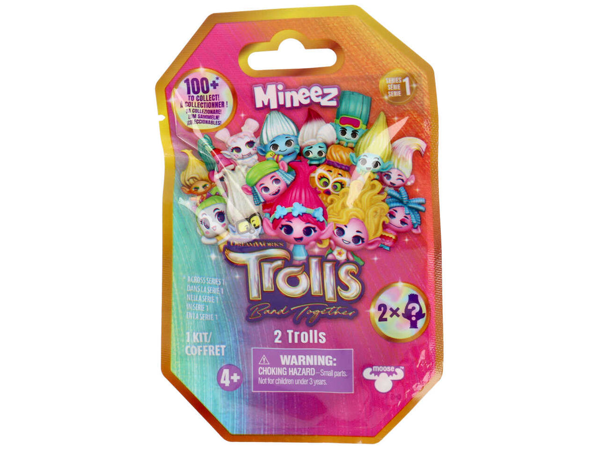 Trolls Band Together Mineez 2 Pack, giocattoli casuali - Giochi Preziosi $