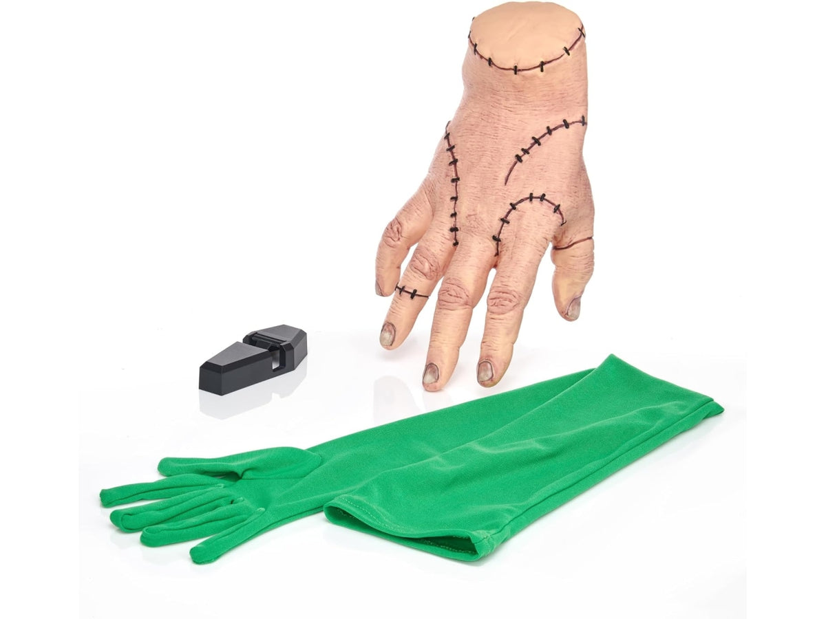 Mercoledi' mano real fx con effetti speciali e guanto green screen $