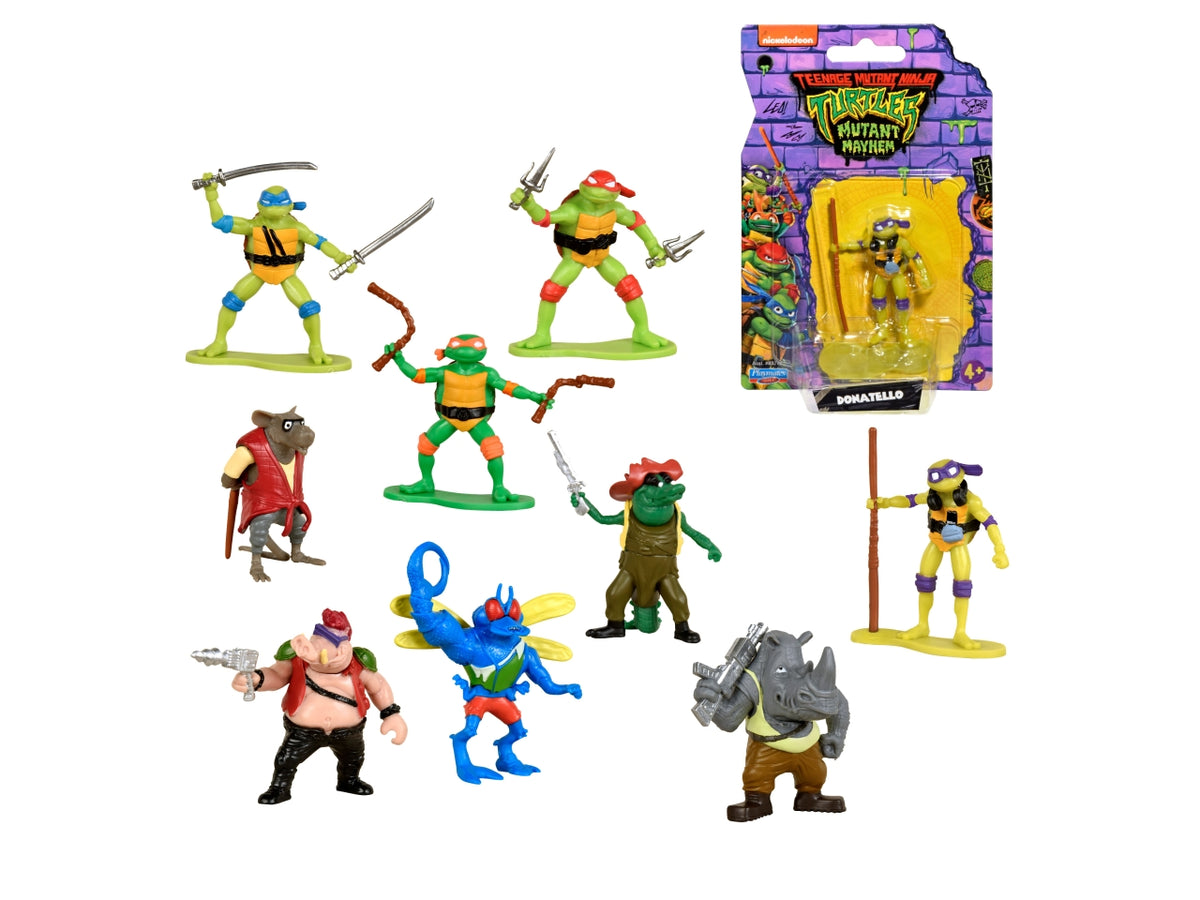 Turtles mini personaggi in blister $