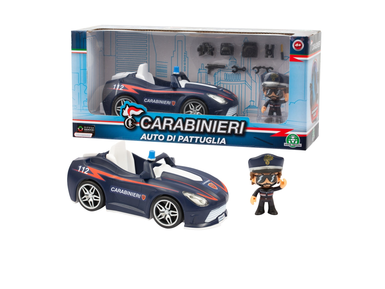 Carabinieri - auto con personaggio