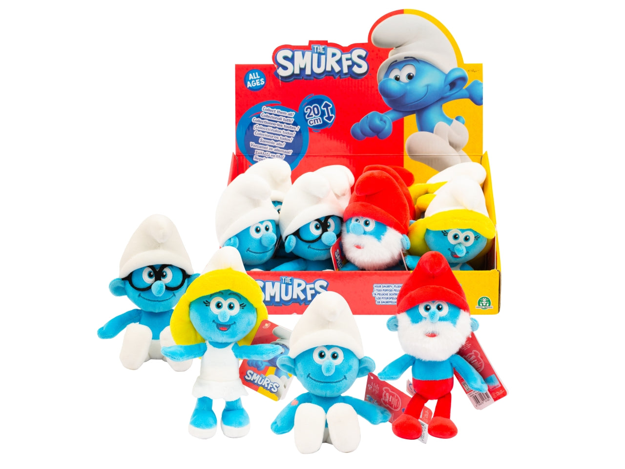 Puffi plush 20cm $