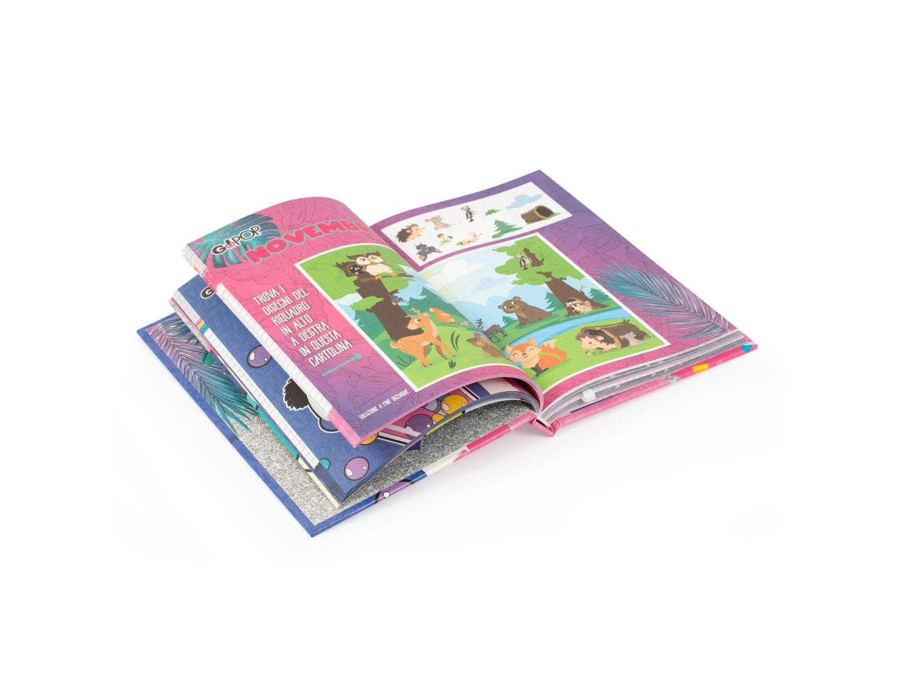 Gopop 24 diario assortito girl, multicolor, Made in Italy - Clementoni$