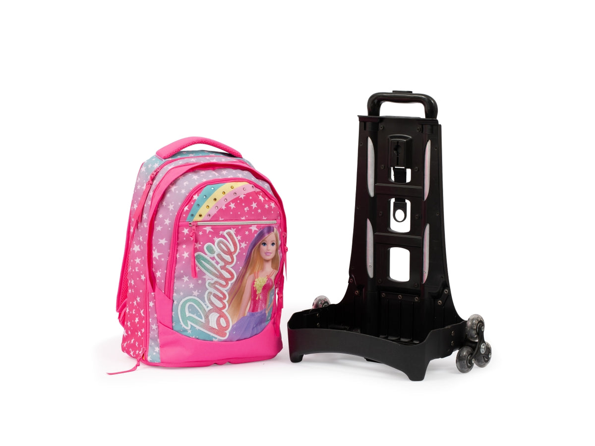 Barbie24 zaino trolly estensibile, multicolor, Made in Italy - Giochi Preziosi$